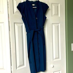 Navy blue Calvin Klein dress